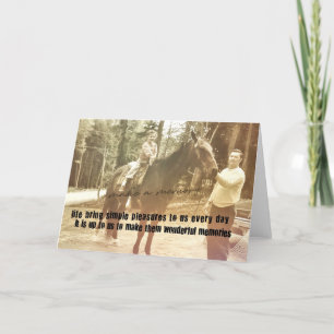 MAKE A MEMORY Greeting Card