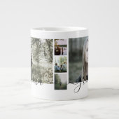 Make a Personalised family Photo keepsake Large Coffee Mug (Front)