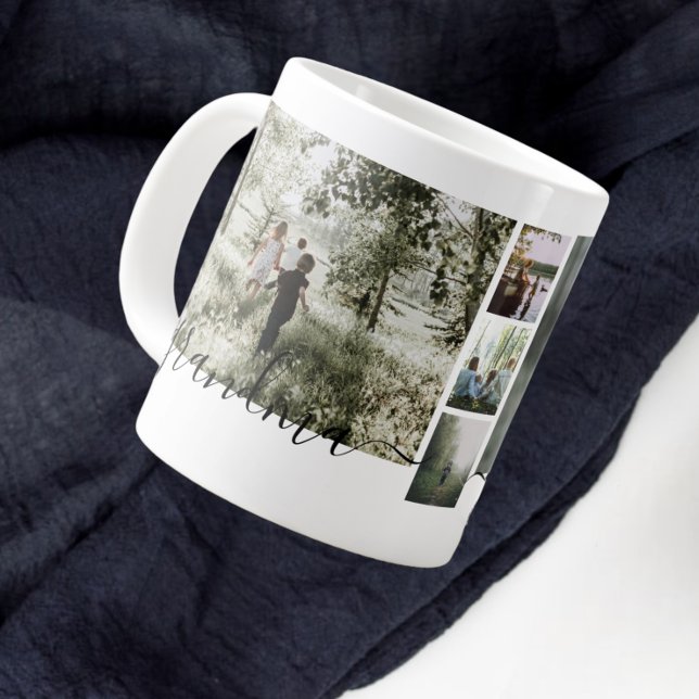 Make a Personalised family Photo keepsake Large Coffee Mug