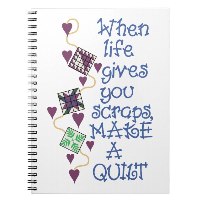 Make A Quilt Notebook (Front)