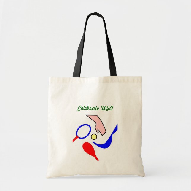 Make A Racket - Tote Bag (Front)