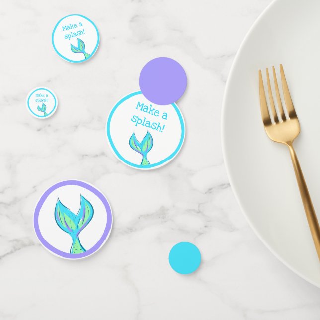 Make a Splash! Mermaid Confetti (Group)