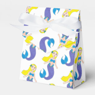 Make a Splash Swimming Mermaid Birthday Party Favour Box