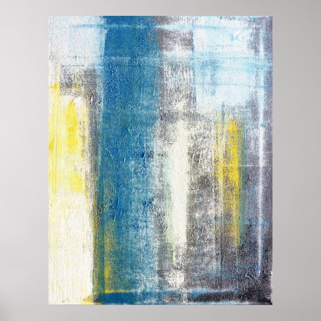 'Make a Statement' Abstract Art Poster Print (Front)
