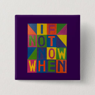 Make A Statement with a Statement 15 Cm Square Badge