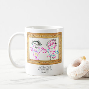 Make a Treasure By Your Kid's Art Work   Mug