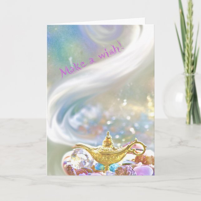 Make a wish! card (Front)