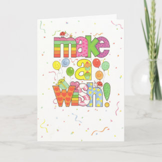 Make A Wish Card