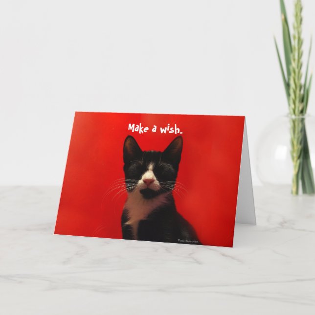 Make a Wish ^_^ Card (Front)