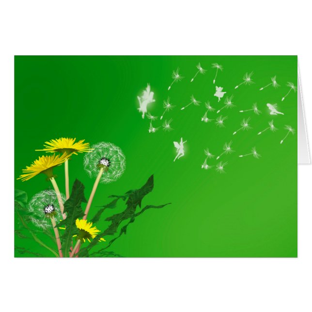 Make a wish dandelion (Front Horizontal)
