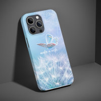 Make a Wish Dandelion and Butterfly Design