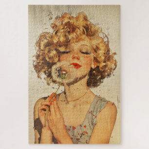 Make a Wish Dandelion Jigsaw Puzzle