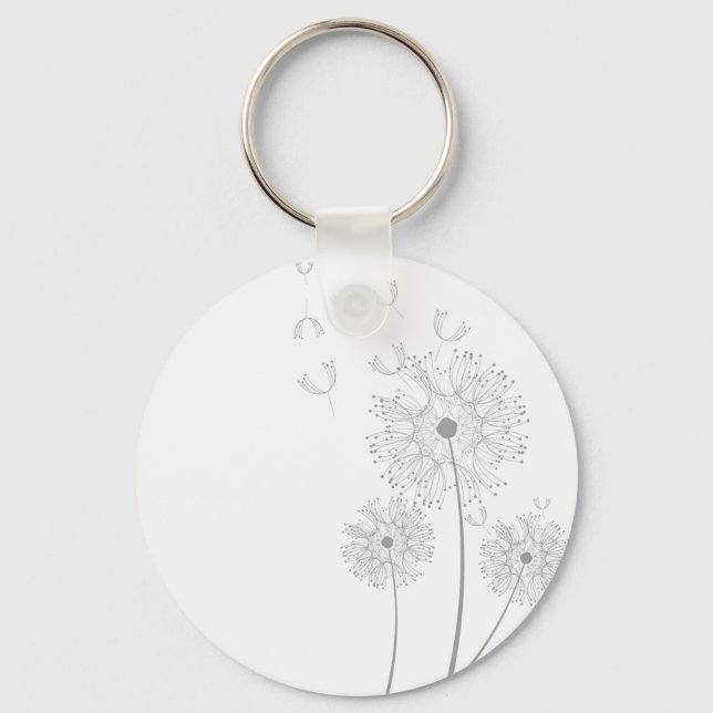 Make A Wish Dandelion Key Ring (Front)