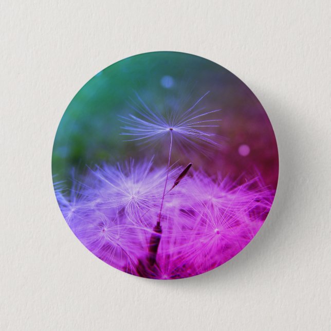 Make a wish dandilion clock badge (Front)