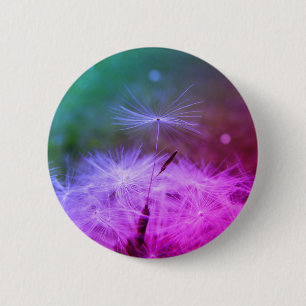 Make a wish dandilion clock badge