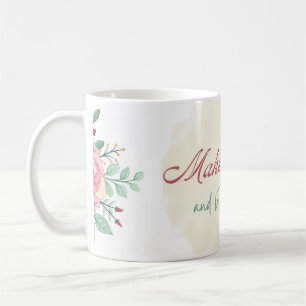 Make a Wish Mug Floral Birthday Gift