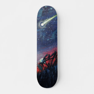 Make a Wish on a Shooting Star Skateboard