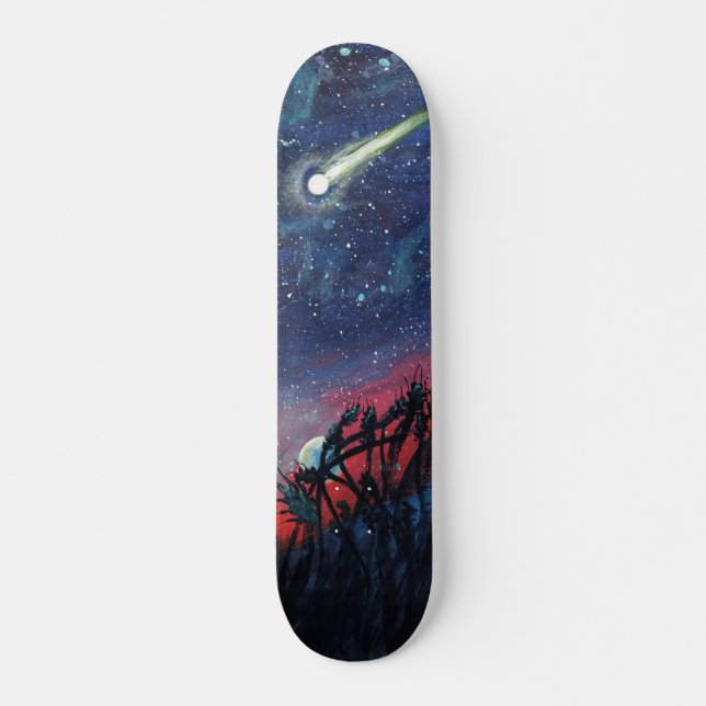 Make a Wish on a Shooting Star  Skateboard (Front)
