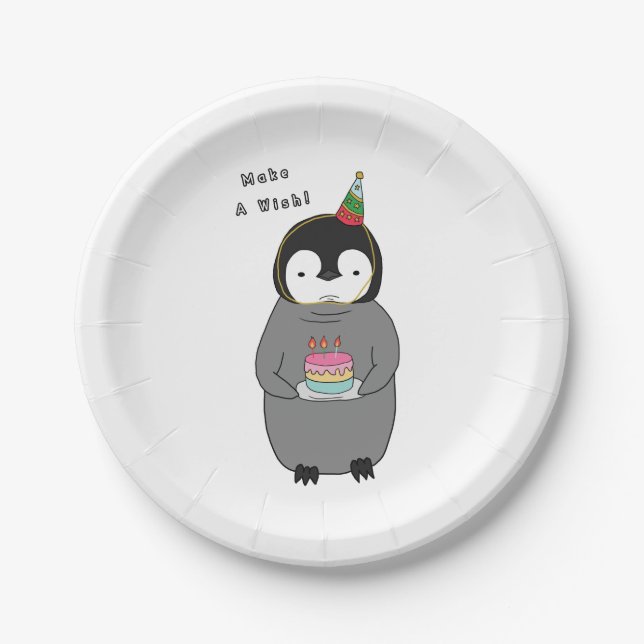 Make a Wish! Paper Plate (Front)