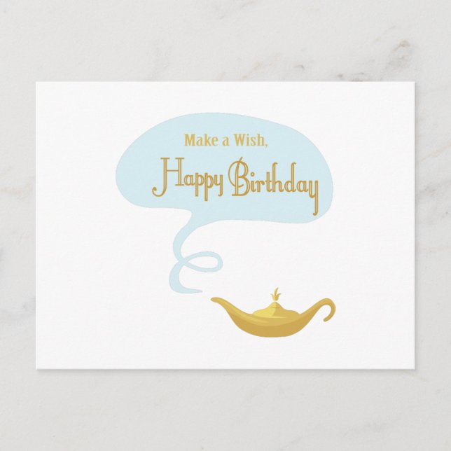 Make a Wish Postcard (Front)