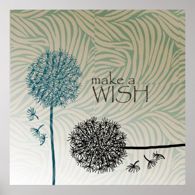 Make A Wish Poster (Front)