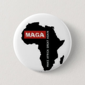 Make Africa Great Again 6 Cm Round Badge