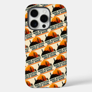 Make Alcatraz Great Again Funny iPhone 16 Pro Case