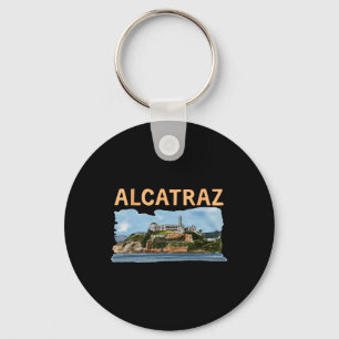 Make Alcatraz Great Again Funny Trump Alcatraz Ret Key Ring