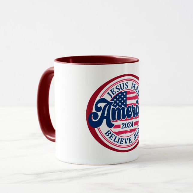 Make America Believe Again Mug (Front Left)