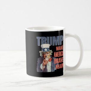 Make America Brave Again Pro Trump Republican Coffee Mug