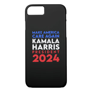 Make America Care Again Harris President 2024 iPhone 8/7 Case