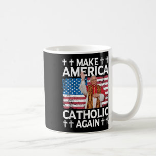 Make America Catholic Again Us Pope Leo Xiv Coffee Mug