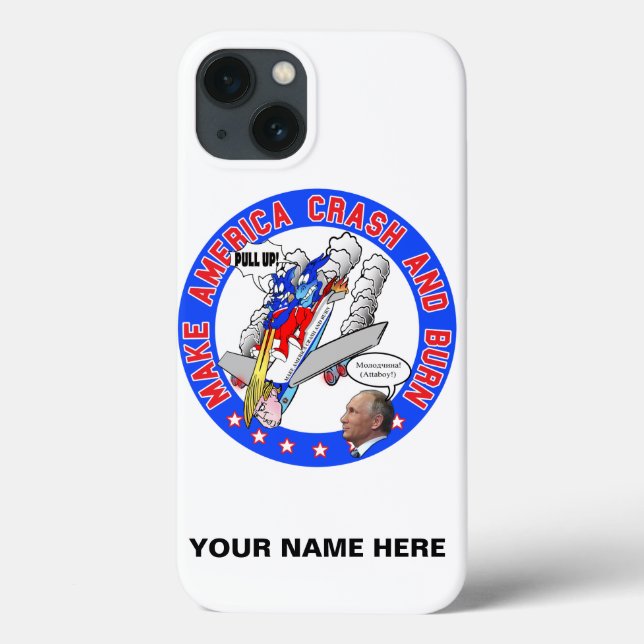 Make America Crash & Burn Case-Mate iPhone Case (Back)