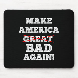 Make America D Again Funny Trump Saying Happy 4th Mouse Pad