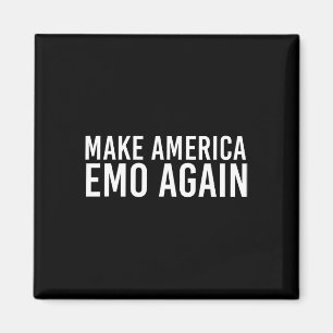 Make America Emo Again Funny Goth Us Gift Idea 2  Magnet