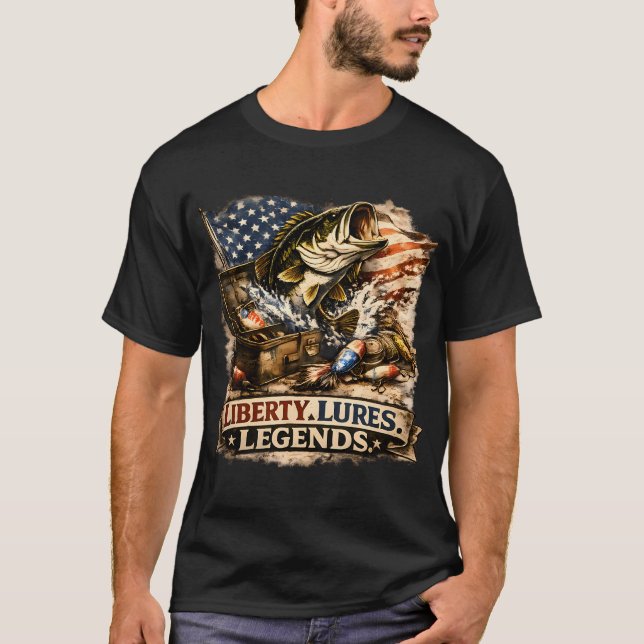 Make America Fish Again T-Shirt (Front)