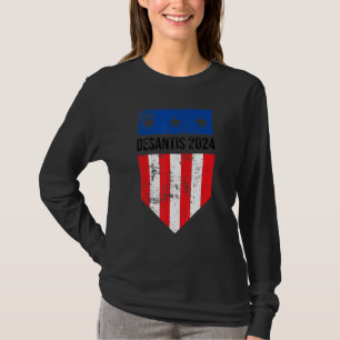 Make America Florida DeSantis 2024 Election Vintag T-Shirt