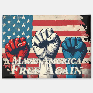 Make America Free Again Artwork Magnet
