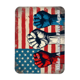 Make America Free Again Artwork Magnet