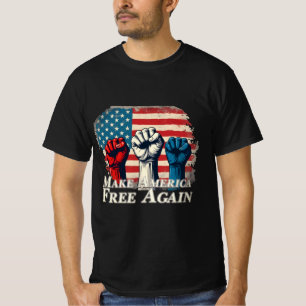 Make America Free Again Artwork T-Shirt