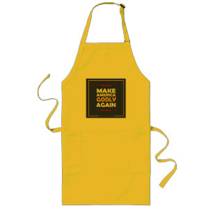 Make America Godly Again Long Apron