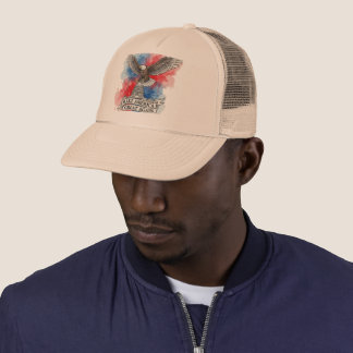 Make America Great Again Bold Eagle Art Cap
