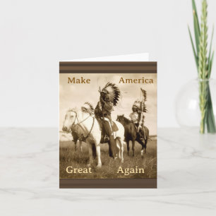 Make America Great Again Greeting Card