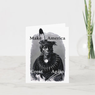 Make America Great Again Greeting Card