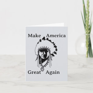 Make America Great Again Greeting Card