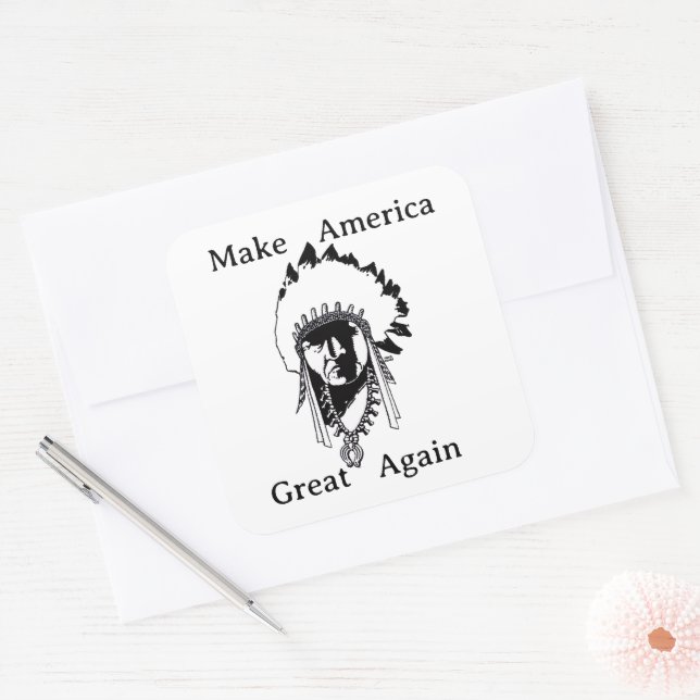 Make America Great Again Sticker (Envelope)