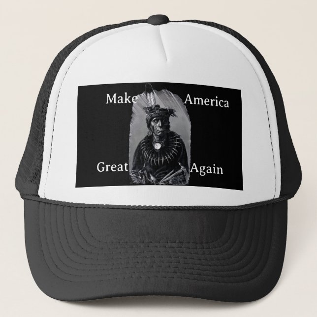 Make America Great Again Trucker Hat (Front)
