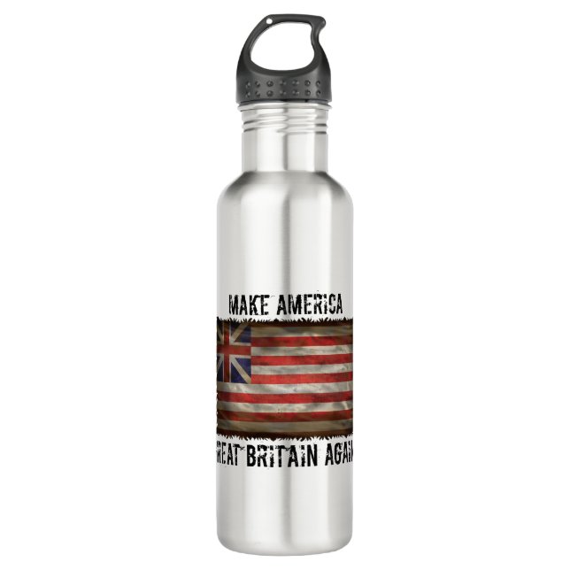 make america great britain again 710 ml water bottle (Front)