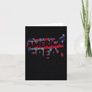 Make America Great Britain Again Shirt Card