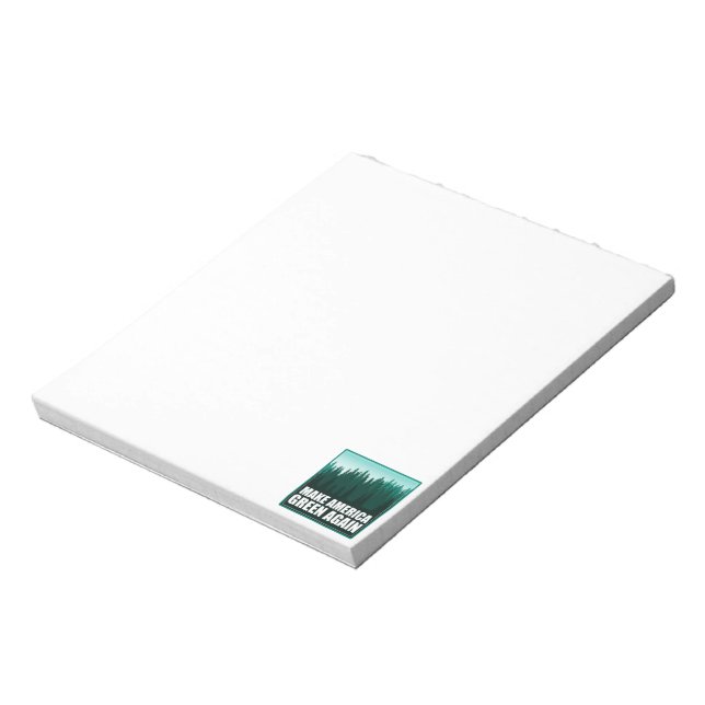 Make America Green Again Notepad (Rotated)